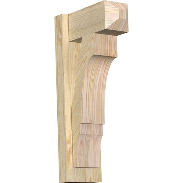 Ekena Millwork Balboa Craftsman Rough Sawn Outlooker, Douglas Fir, 6"W x 12"D x 24"H OUT06X12X24BOA04RDF - main